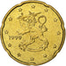 Finlandia, 20 Euro Cent, 1999, Vantaa, Nordic gold, SPL, KM:102