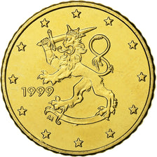Finland, 50 Euro Cent, 1999, Vantaa, Nordic gold, MS(63), KM:103