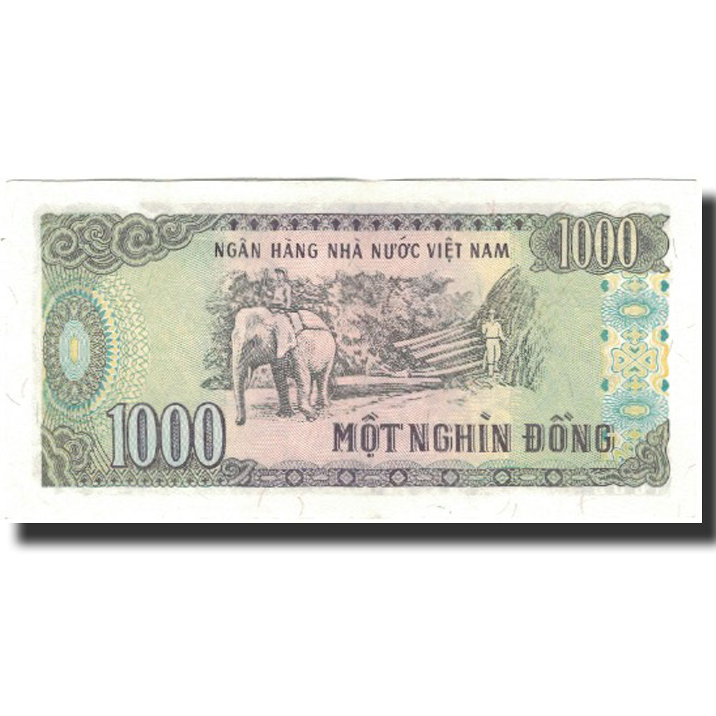 Billet, Viet Nam, 1000 D<ox>ng, 1988-1991, 1988, KM:106a, SUP