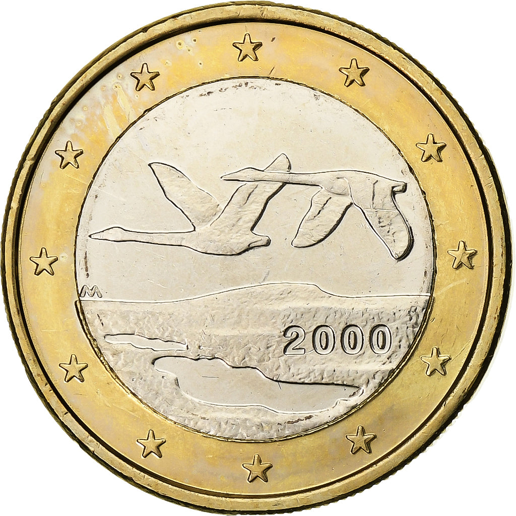 Finlandia, Euro, 2000, Vantaa, Bi-metallico, SPL, KM:104