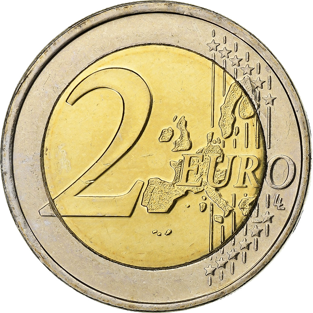 Finlandia, 2 Euro, 2000, Vantaa, Bi-metallico, SPL, KM:105