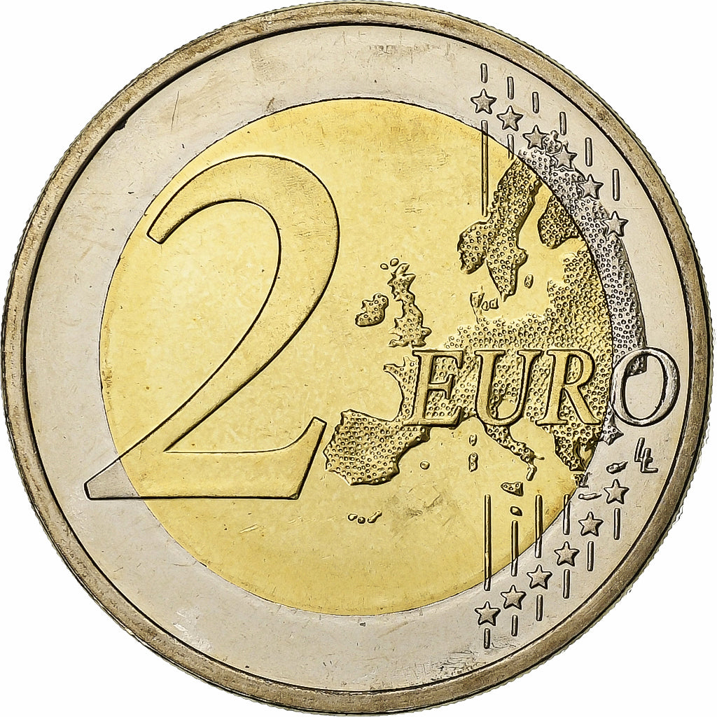 Finlândia, 2 Euro, Traité de Rome, 2007, Bimetálico, MS(63), KM:138