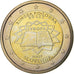 Slovenia, 2 Euro, Traité de Rome, 2007, Bi-Metallic, MS(63), KM:106