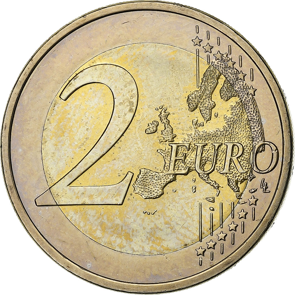 Slovenia, 2 Euro, Traité de Rome, 2007, Bi-Metallic, MS(63), KM:106