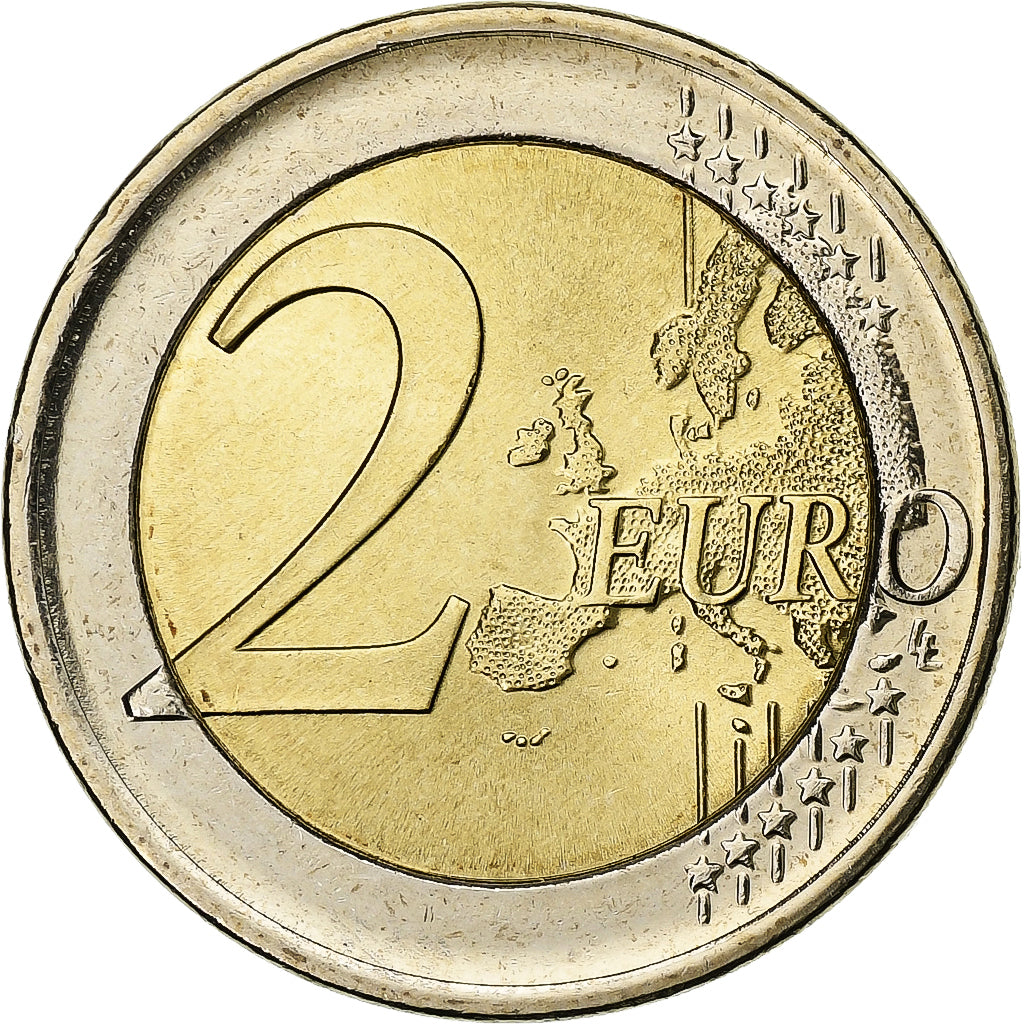 Griechenland, 2 Euro, Traité de Rome, 2007, Bi-Metallic, UNZ, KM:216
