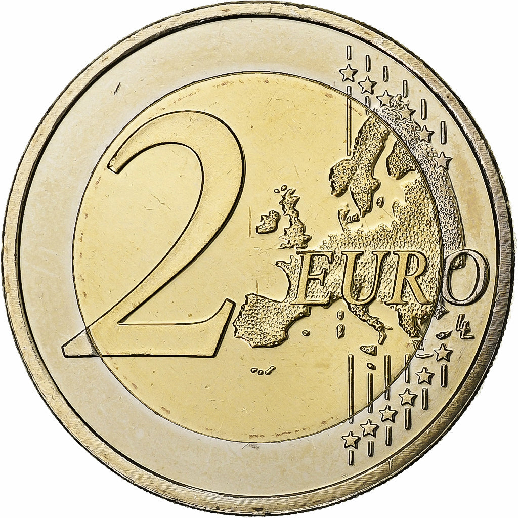 Nederland, 2 Euro, Traité de Rome, 2007, Bi-Metallic, UNC-, KM:273