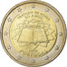 Portogallo, 2 Euro, Traité de Rome, 2007, Bi-metallico, SPL, KM:771