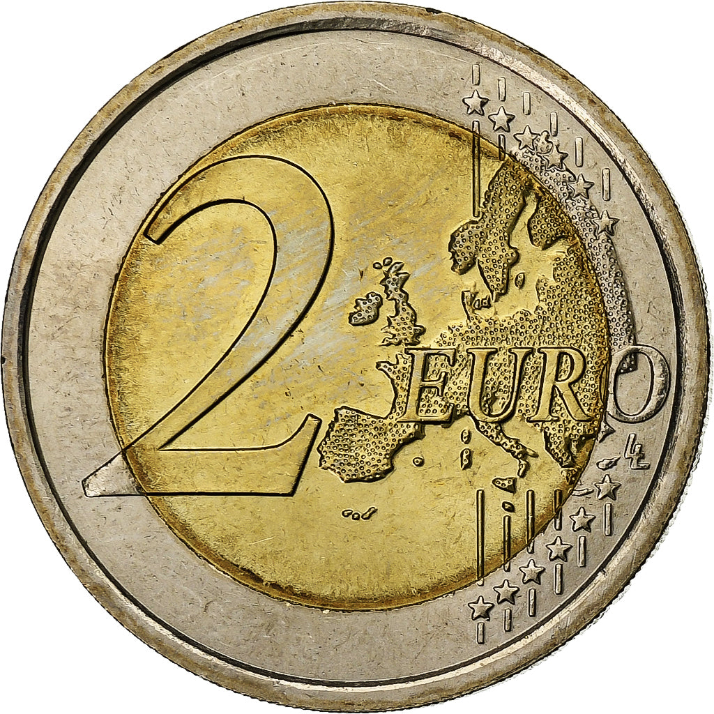 Włochy, 2 Euro, Traité de Rome, 2007, Bimetaliczny, MS(63), KM:311