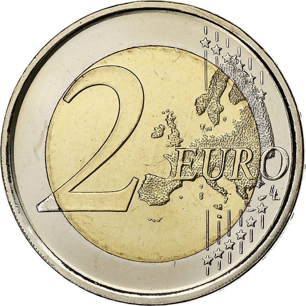 Spanien, 2 Euro, Traité de Rome, 2007, Bi-Metallic, UNZ, KM:1130
