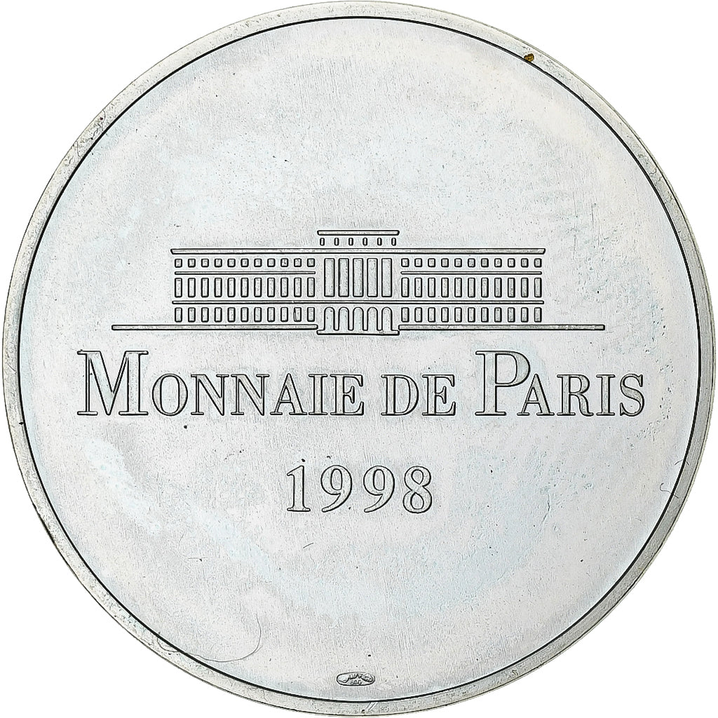 France, Médaille, Arrivée de l'euro, 1998, Cupro-nickel Aluminium, SUP+