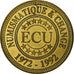 France, Ecu, Numismatique & Change, 1992, Bronze-Aluminium, MS(63)