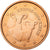 Cipro, 2 Euro Cent, BU, 2009, Vantaa, Acciaio placcato rame, FDC, KM:79