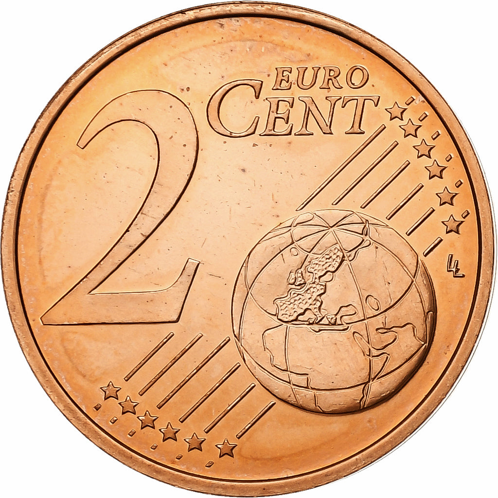 Cipro, 2 Euro Cent, BU, 2009, Vantaa, Acciaio placcato rame, FDC, KM:79