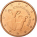 Cypr, 5 Euro Cent, BU, 2009, Vantaa, Miedź platerowana stalą, MS(65-70), KM:80