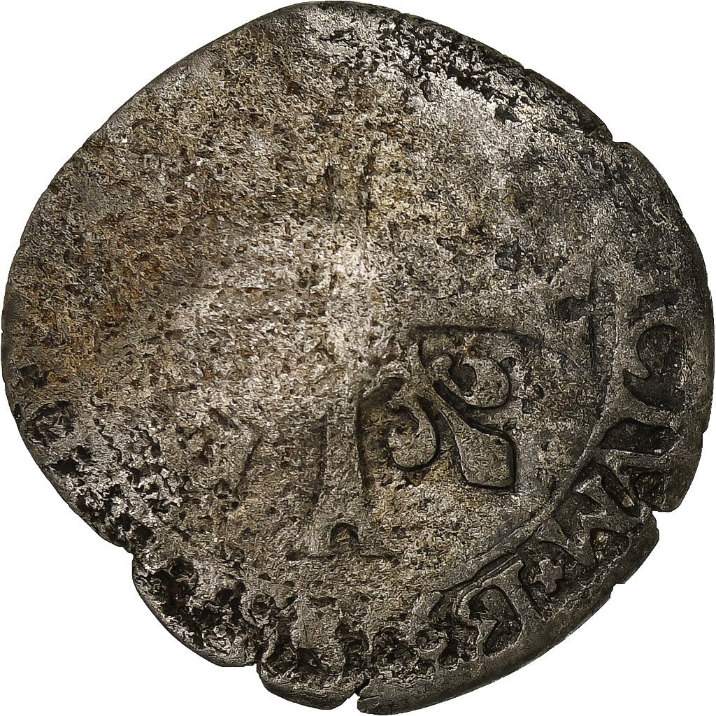 Frankrijk, Louis XIII, Quinzain (Douzain contremarqué), Billon, FR, Gadoury:21