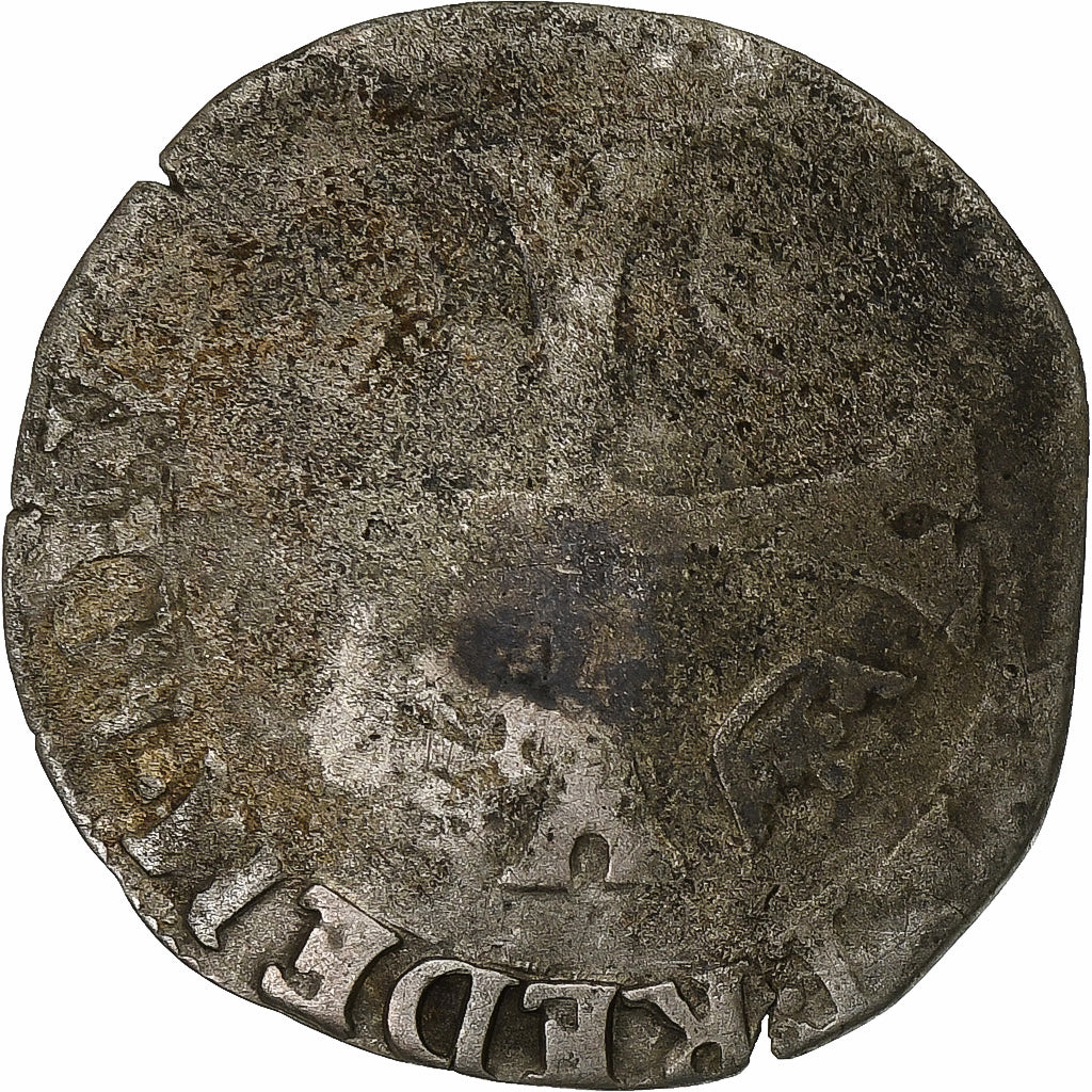 France, Louis XIII, Quinzain (Douzain contremarqué), Trévoux, Billon