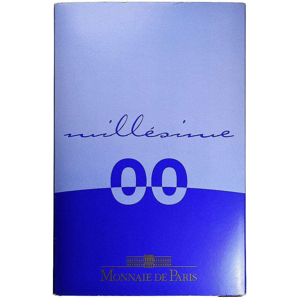 France, Coffret 1c. à 2€, Proof, 2000, Monnaie de Paris, MS(65-70)