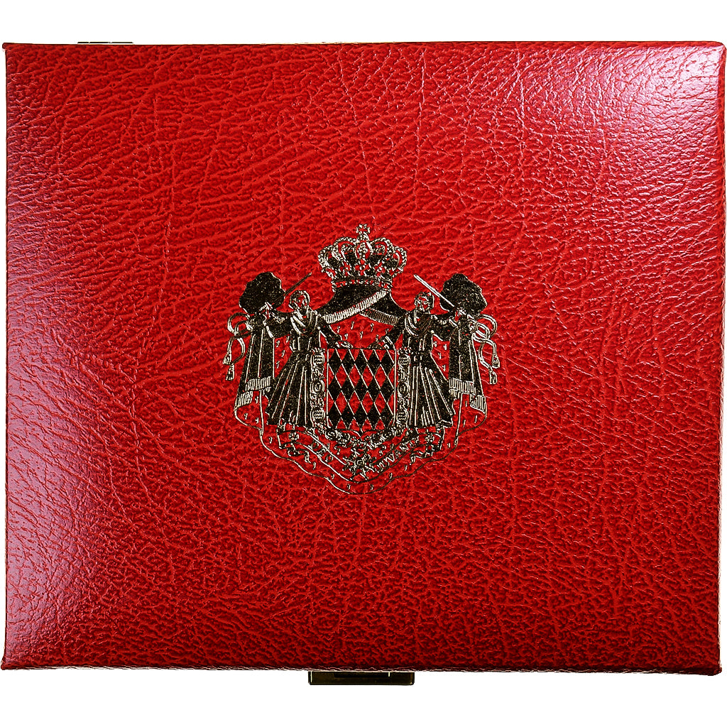 Monaco, Coffret 1c. à 5€, sainte Dévote, FS, 2004, Monnaie de Paris, N.C.