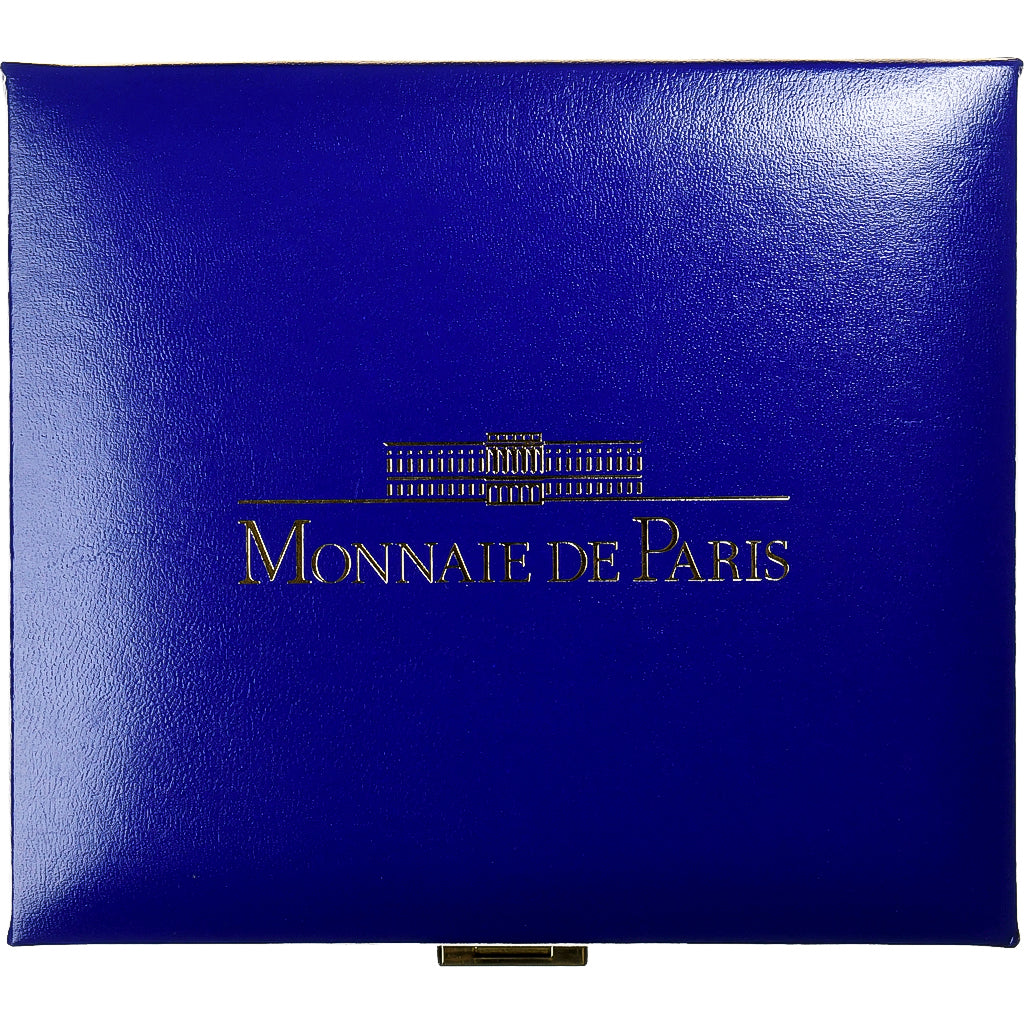 Francja, Coffret 1c. à 15€, Proof, 2008, Monnaie de Paris, ND, MS(65-70)