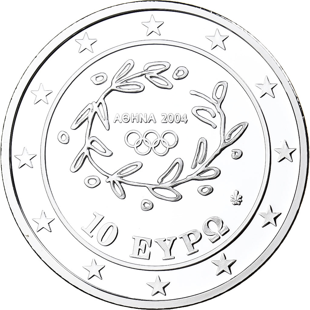 Greece, 10 Euro, Olympics Sports, Rhythmic Gymnastics, Proof, 2004, Athens