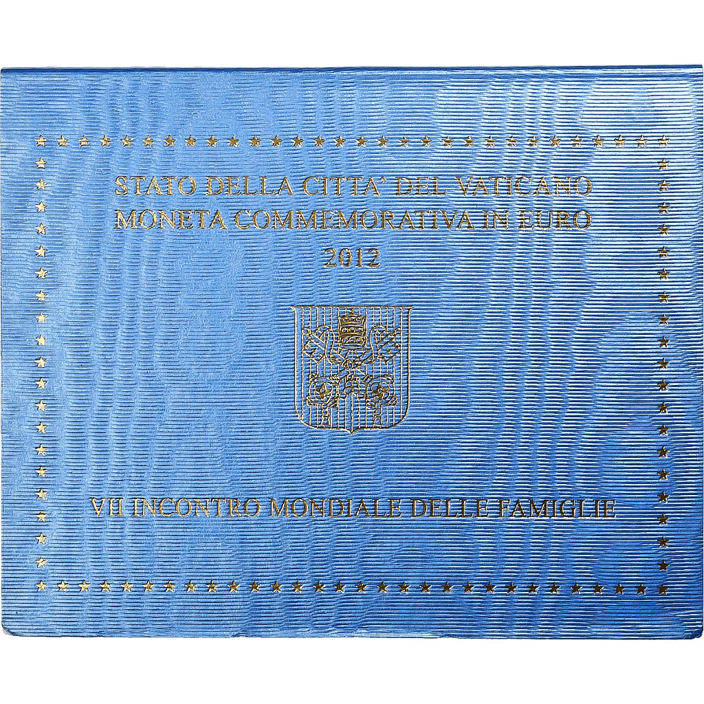 Vaticano, Benoît XVI, 2 Euro, Famille, BU, 2012, Rome, Bi-metallico, FDC