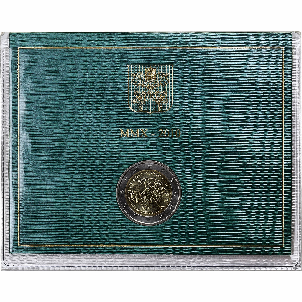 Vatican, Benoît XVI, 2 Euro, Anno Sacerdotale, BU, 2010, Rome, Bi-Metallic