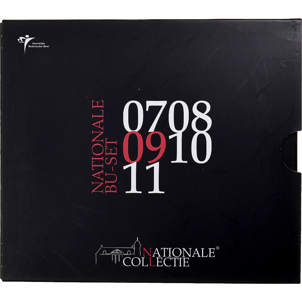 Nederland, Beatrix, 1 Cent to 2 Euro, BU, 2009, Utrecht, n.v.t., FDC