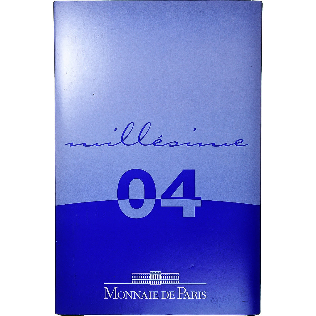 Francia, 1 Cent to 2 Euro, FS, 2004, Monnaie de Paris, N.C., FDC