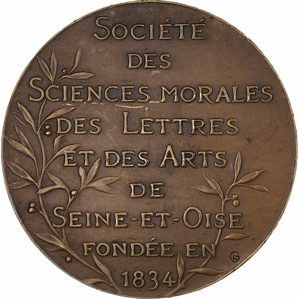 Francia, medaglia, Société des Sciences Morales et des arts de Seine et Oise