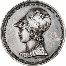 France, Médaille, École nationale de dessin de jeunes filles, 1876, Argent