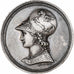 France, Médaille, École nationale de dessin de jeunes filles, 1876, Argent
