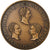 France, Medal, Catherine de Médicis et ses fils, Bronze, MS(60-62)