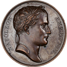 France, Médaille, Napoleon I, Bataille de la Moskowa, 1812, Bronze, Andrieu