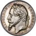 Francja, medal, Napoléon III, Société d'Agriculture de l'Hérault, Srebro