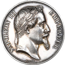 France, Medal, Napoléon III, Concours Régional Agricole, Avignon, 1866