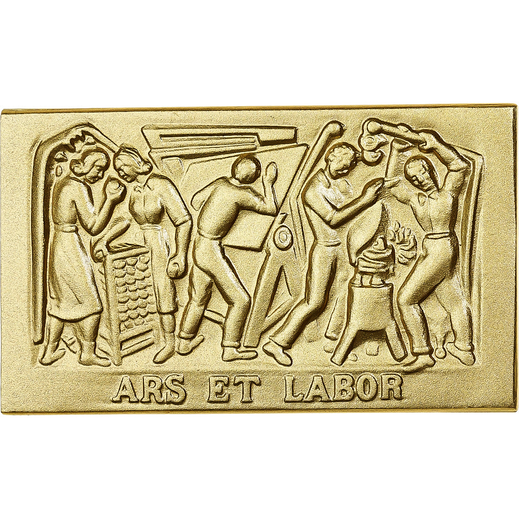Francia, medaglia, Société Ferrero France, Ars Et Labor, 2020, Oro, SPL+