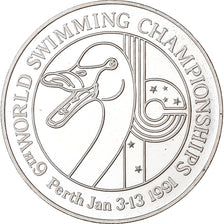 Australia, Medal, 1 Oz, World swimming championships, 1991, Perth, Silver