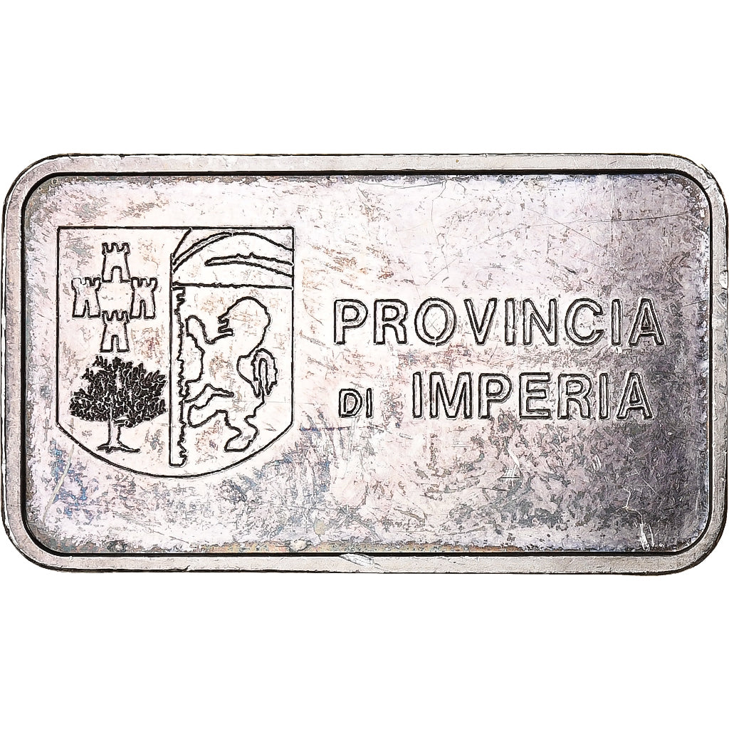 Italy, Medal, 1 Oz, Provincia di Imperia, Silver, EF(40-45)