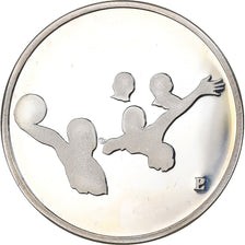 Hungary, Medal, Magyar csapat, Water-polo, 1992, Silver, Proof, MS(64)