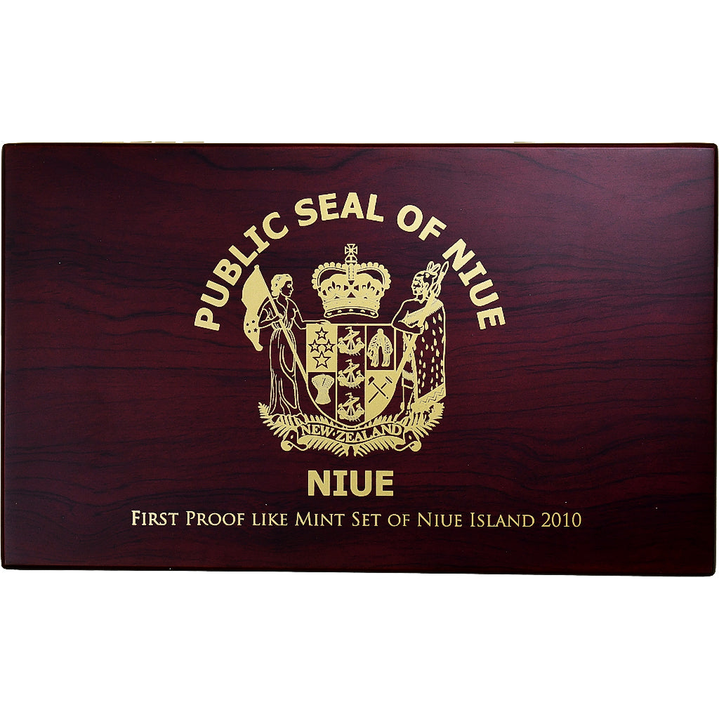 Niue, Elizabeth II, 5 Cents to 1 Dollar, 2010, Proof, ND, MS(65-70)