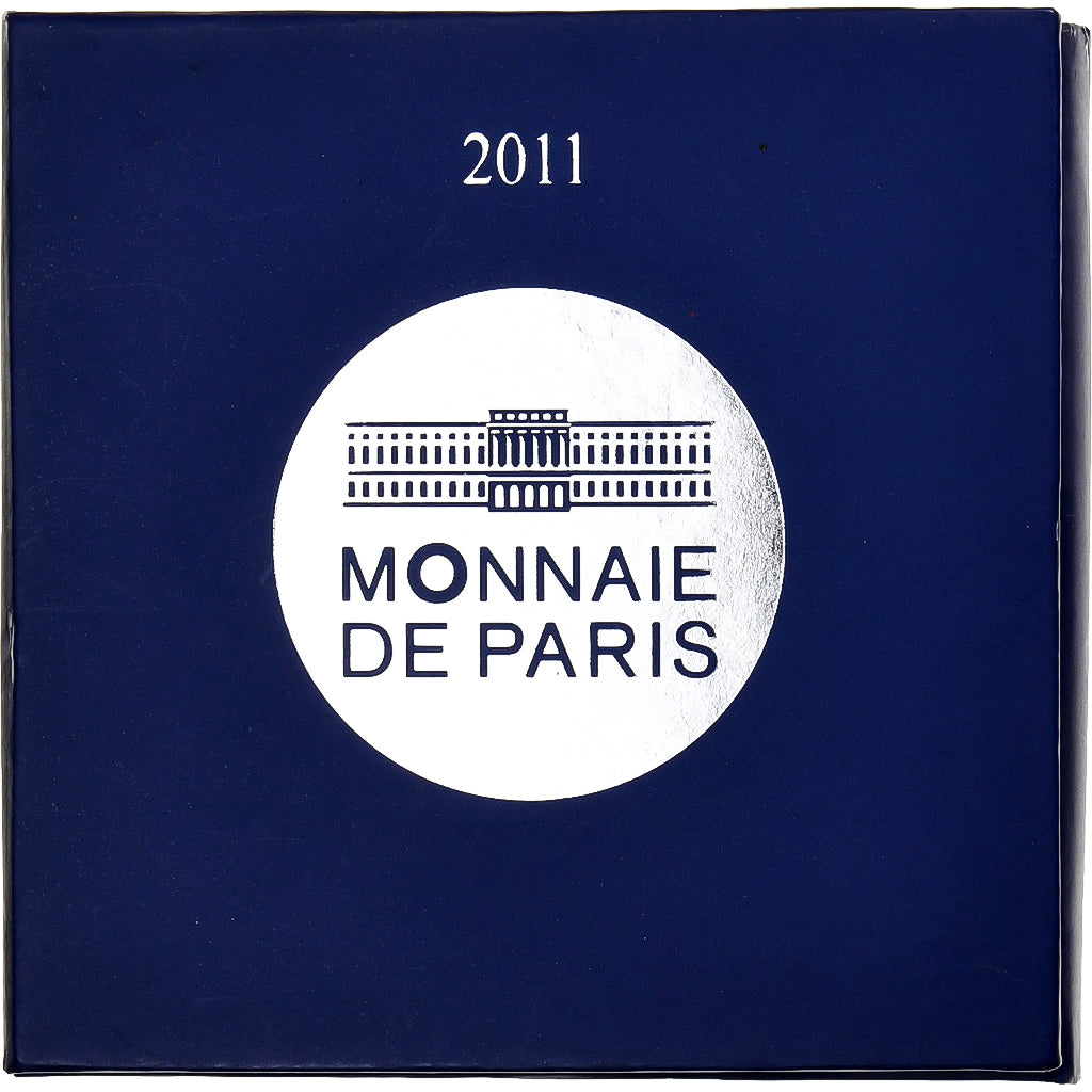 Francja, 100 Euro, Hercule, Proof, 2011, Monnaie de Paris, Srebro, MS(65-70)