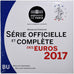 France, 1 Cent to 2 Euro, BU, 2017, Monnaie de Paris, MS(65-70)