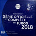 France, 1 Cent to 2 Euro, BU, 2018, Monnaie de Paris, MS(65-70)