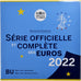 France, 1 Cent to 2 Euro, BU, 2022, Monnaie de Paris, MS(65-70)