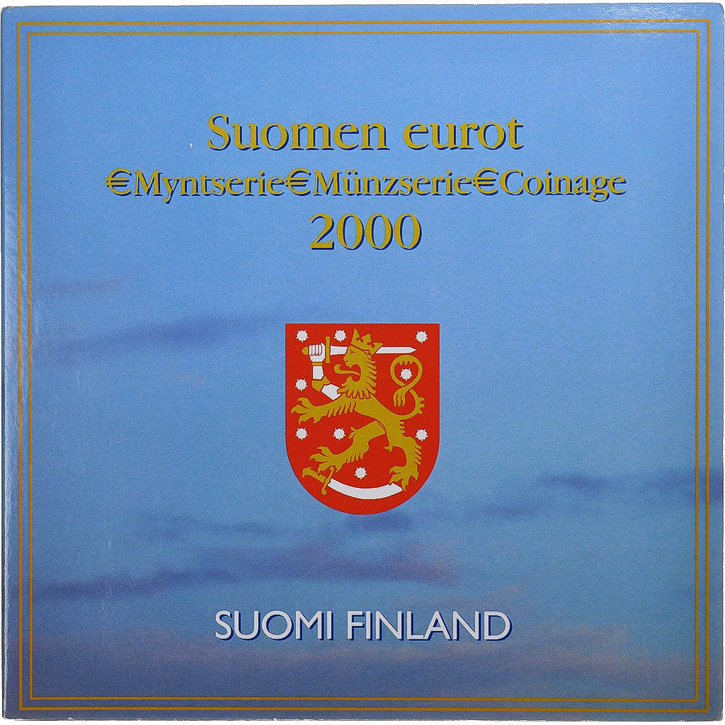 Finnland, 1 Cent to 2 Euro, BU, 2000, Vantaa, STGL
