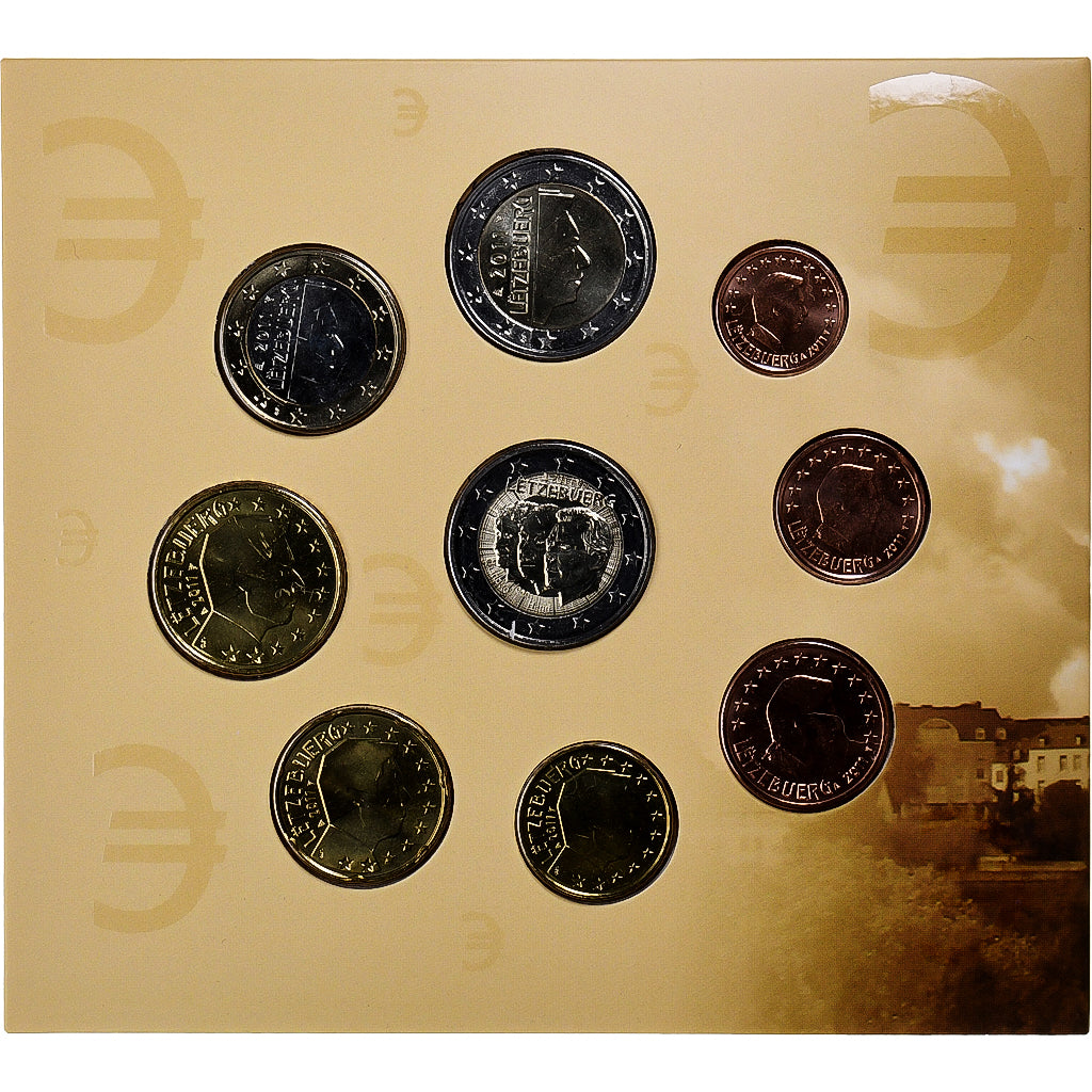 Luxemburgo, 1 Cent to 2 Euro, BU, 2011, Utrecht, Sin información, FDC