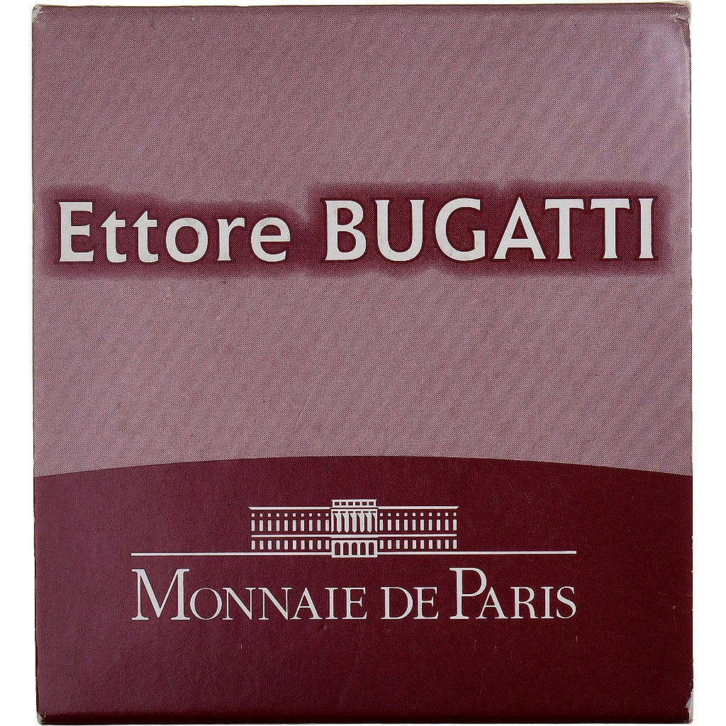 France, 10 Euro, Ettore Bugatti, Proof, 2009, Monnaie de Paris, Silver
