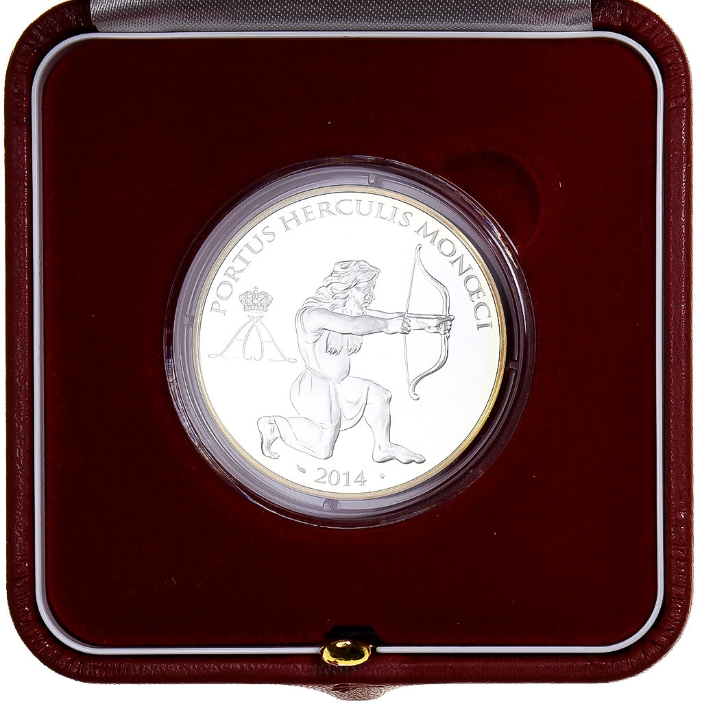 Mónaco, Albert II, 10 Euro, Hercule, Prueba, 2014, Monnaie de Paris, Plata, FDC