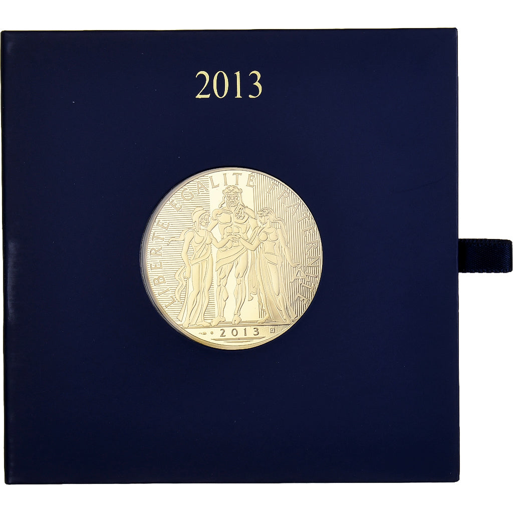 France, 1000 Euro, Hercule, Proof, 2013, Monnaie de Paris, Gold, MS(65-70)