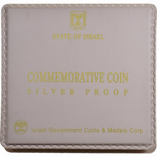 Israel, 2 Sheqalim, Judaic Art, 1992, Jerusalem, Proof, Silver, MS(65-70)